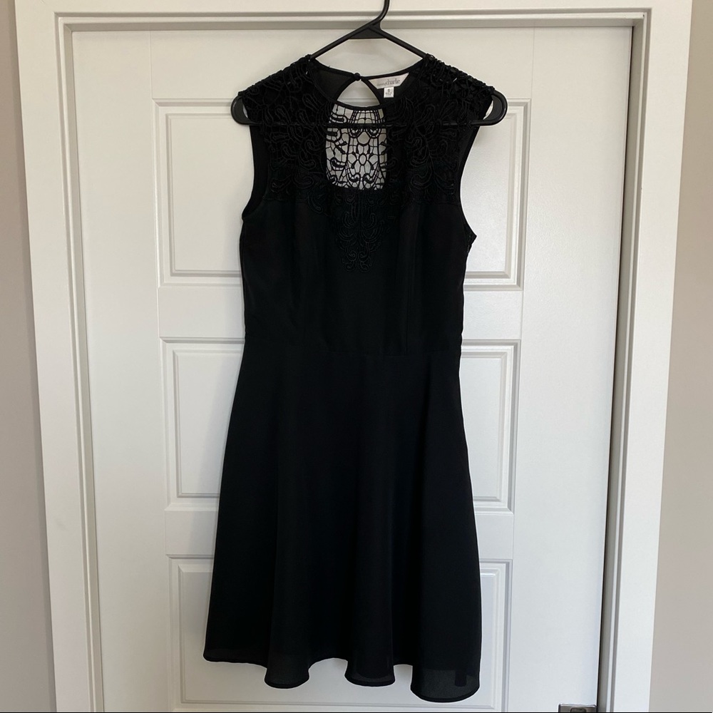 Black formal dress